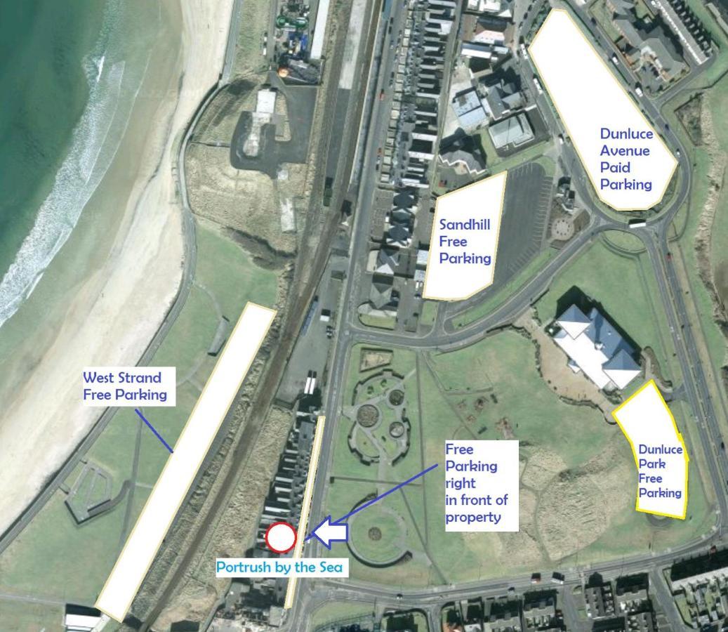 1 West Beach - Dog Friendly - Portrush By The Sea Εξωτερικό φωτογραφία